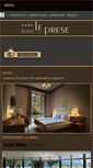 Mobile Screenshot of hotel-le-prese.com